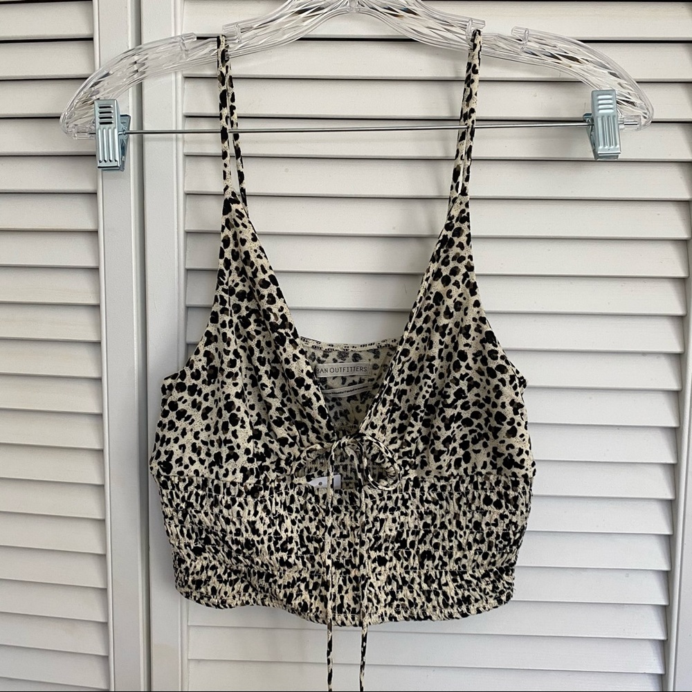 UO Jolie Cutout Cropped Cami